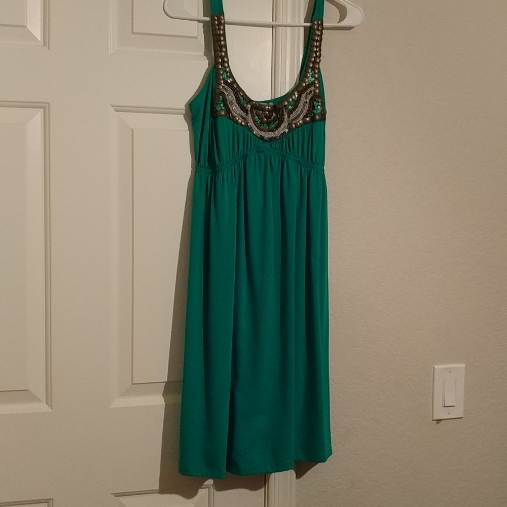 Sequined top dress,L